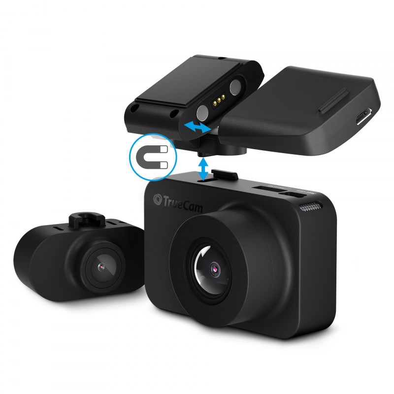 Kamery do auta - TrueCam M7 GPS Dual (s hlášením radarů)