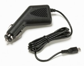 GPS příslušenství - Autonabíječka / napájecí adapter s micro USB 12/24V 3A, kabel 3,5m
