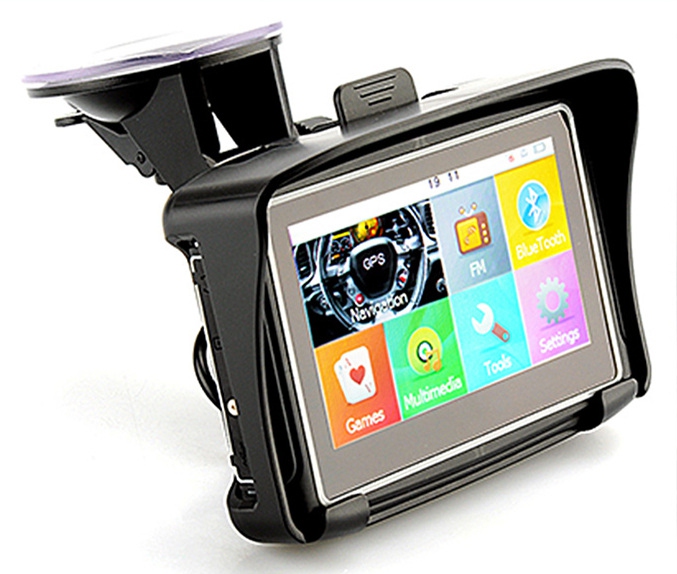 GPS navigace - 4,3" voděodolná MOTO GPS navigace s bluetooth - lifetime, moto43