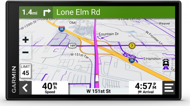 GPS navigace - Garmin dezl LGV610 pro nákladní vozy s funkcí dopravního hlášení