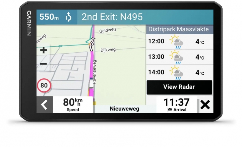 GPS navigace - Garmin dezl LGV710 pro nákladní vozy s funkcí dopravního hlášení