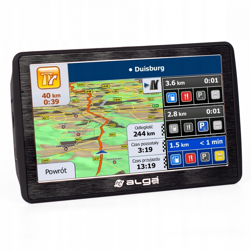 GPS navigace - 7.0 GPS navigace NS700MG s magnetickým držákem na okno pro TRUCK, TIR, BUS i OA