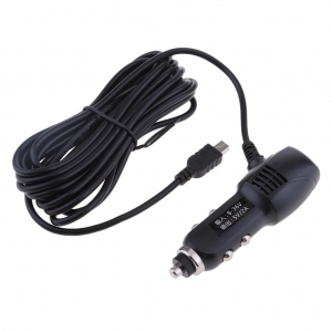 Autonabíječka / nabíjecí adaptér s mini USB 12/24V 3A, kabel 3,5metrů