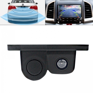 Parkovací kamera se senzorem/alarmem - kabel/bezdrát